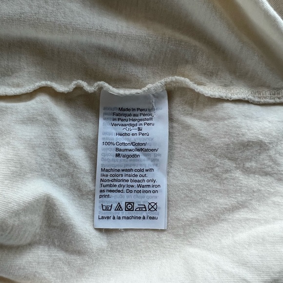 MADEWELL FLOCKED DREAMER TEE
(only worn once) - Picture 7 of 10